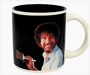 Bob Ross Heat Changing Mug Watch a Happy Little Scene Appear with Every Sip